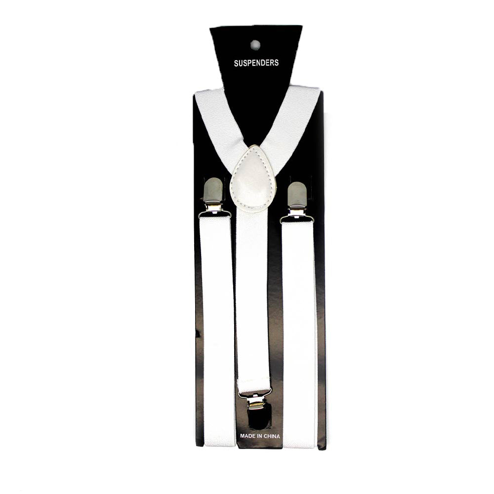 Elastic Y Back Clip Suspenders for Men & Women - Adjustable Waistband Suspenders for Pants, Skirts & Workwear - Comfortable & Stylish for Office, Formal Events & Everyday Wear