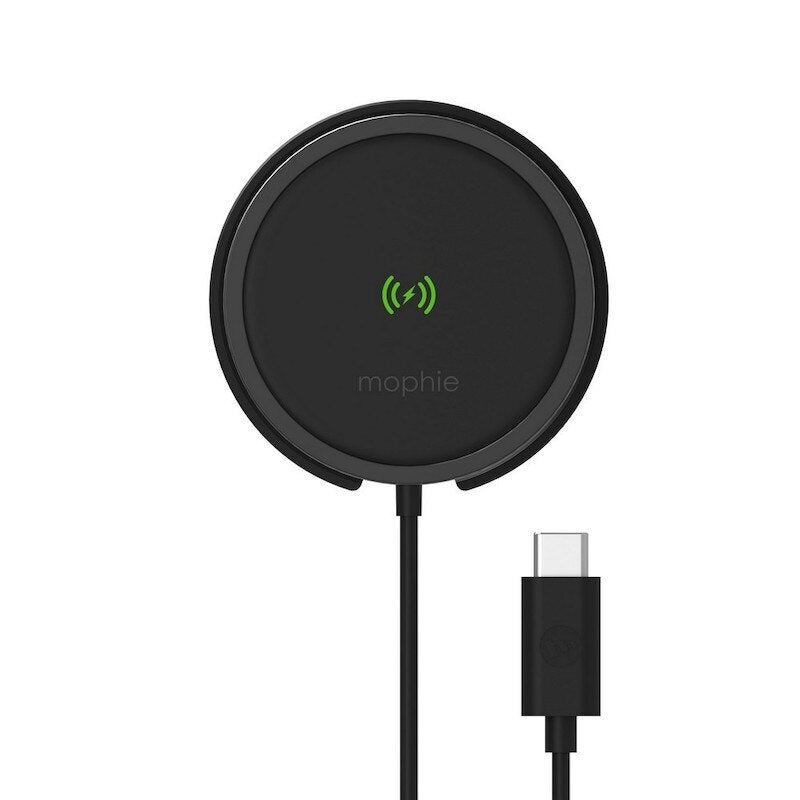 Mophie Snap+ Vent Mount Car Phone Holder - Universal Car Charger Stand for iPhone & Android - Secure & Adjustable for Safe Driving (Black) - Perfect for Commuting, Road Trips & GPS Navigation
