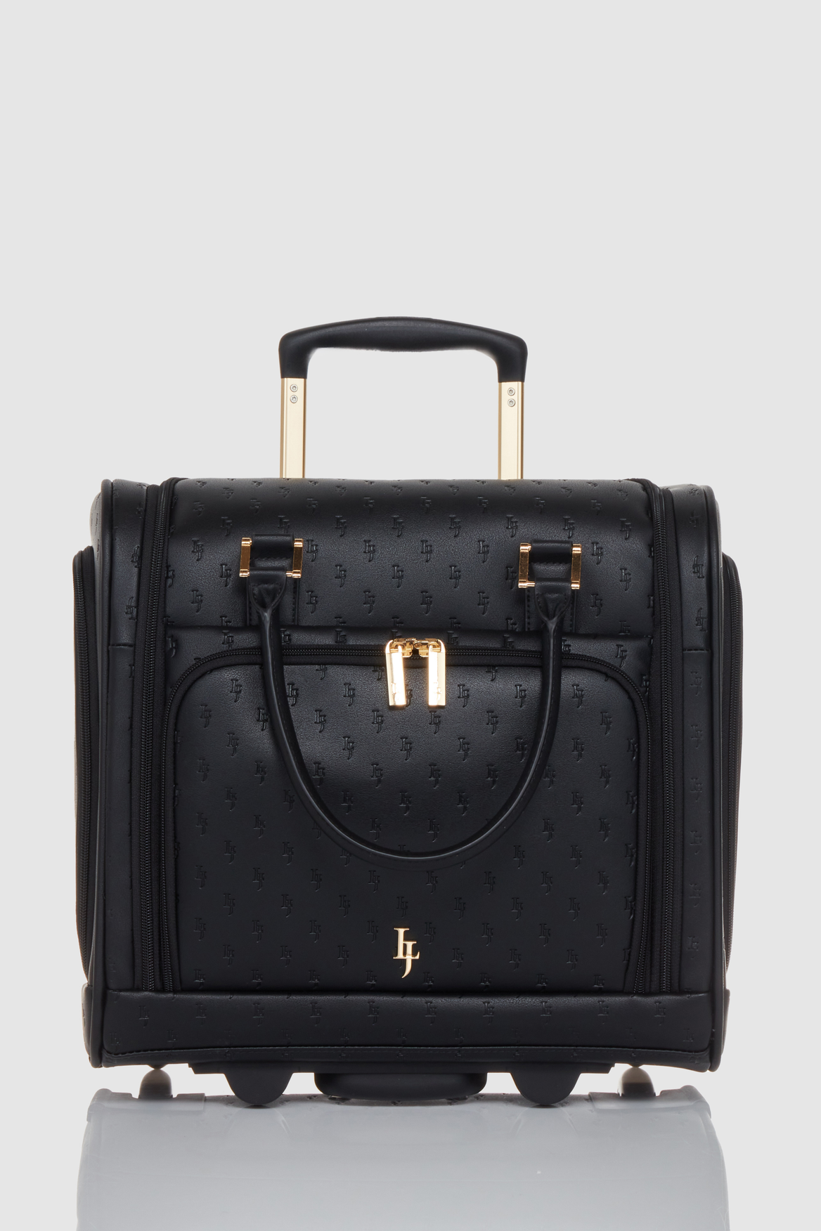 Premium Embossed Under Seat Bag for Travel - Waterproof & Spacious Carry-On Storage for Airplanes, Cars, and Buses