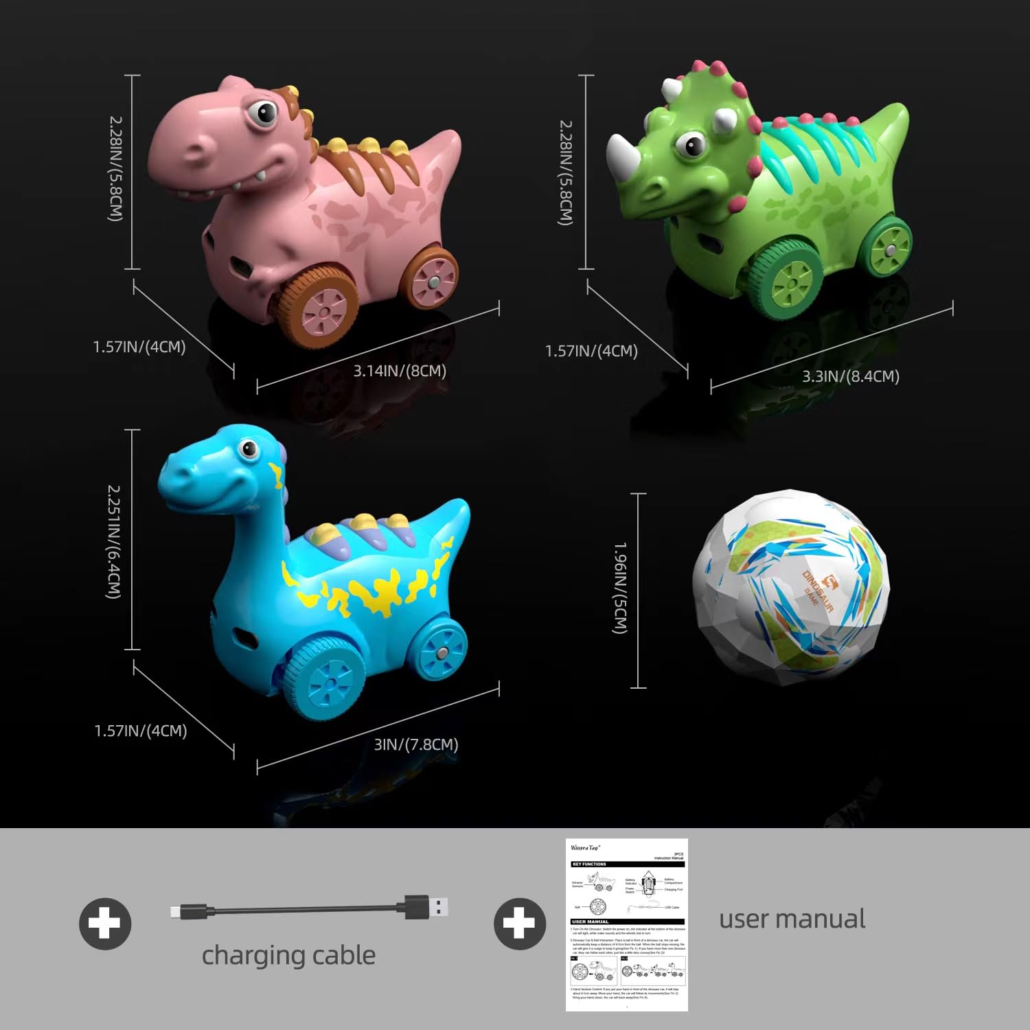 Interactive Walking Dinosaur Toy for Kids Ages 3-5 | Rechargeable Musical & Sensory Developmental Toy | Fun Moving Toy for Toddlers | Perfect for Birthday Gifts & Early Learning Playtime
