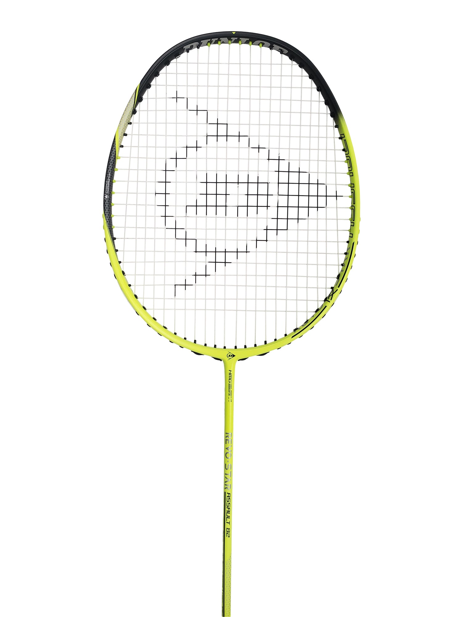 Dunlop Revo Star Assault 82 Badminton Racket - Professional Carbon Fiber Shuttlecock Racket for Competitive Play & Training | Perfect for Tournaments, Club Matches & Casual Games