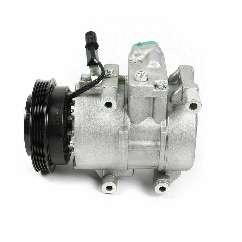 Kia Spectra 2.0L AC Compressor with Clutch - Compatible with 2007-2009 Kia Spectra & Spectra5 2.0L Models | Perfect for AC System Repair & Replacement | Ideal for Summer Cooling & Road Trips