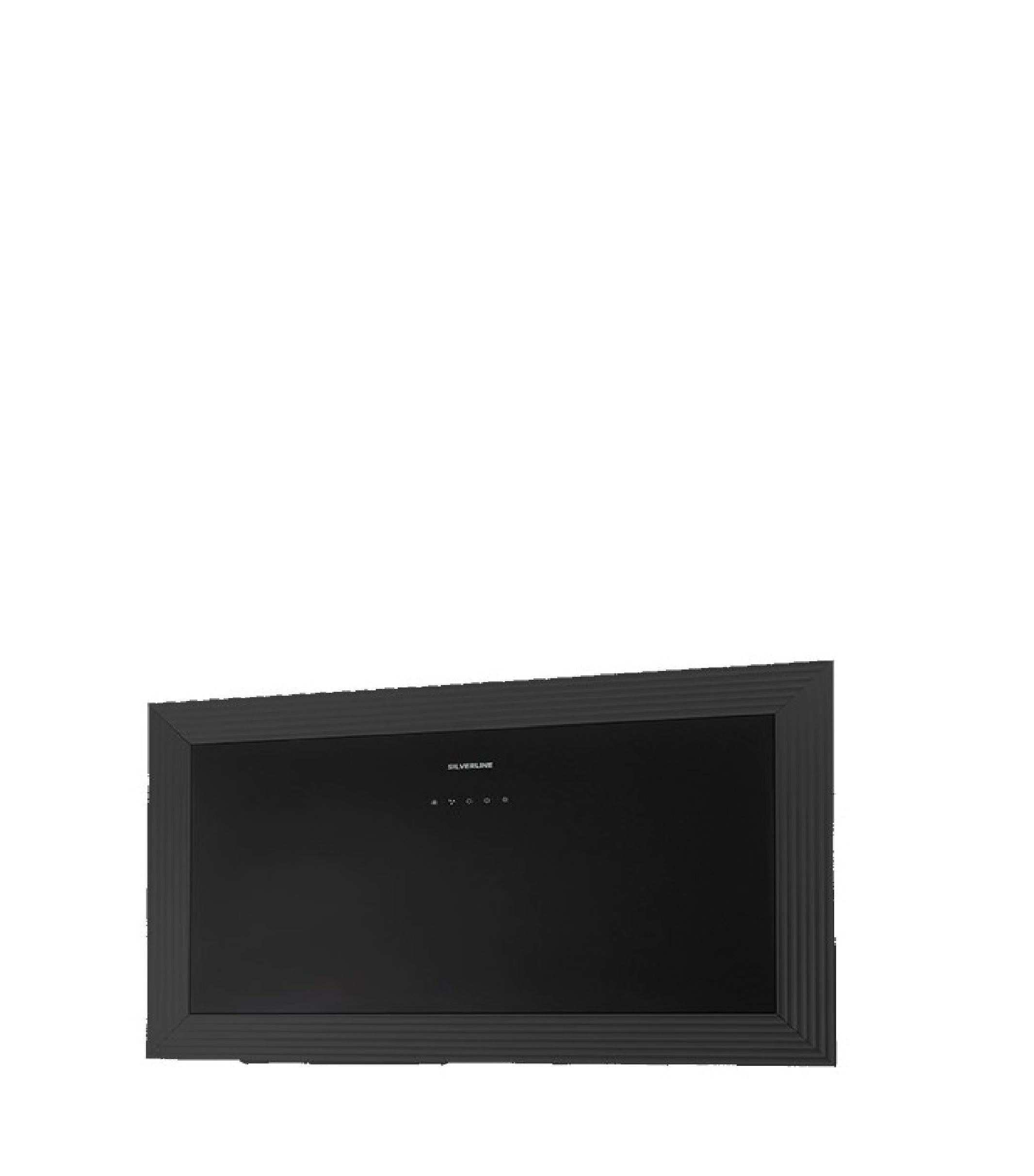Silverline Hood 3364 - 90cm Black Range Hood for Kitchen, Stainless Steel Exhaust Fan with LED Lights, Ultra-Quiet Powerful Ventilation for Home Cooking & Grilling