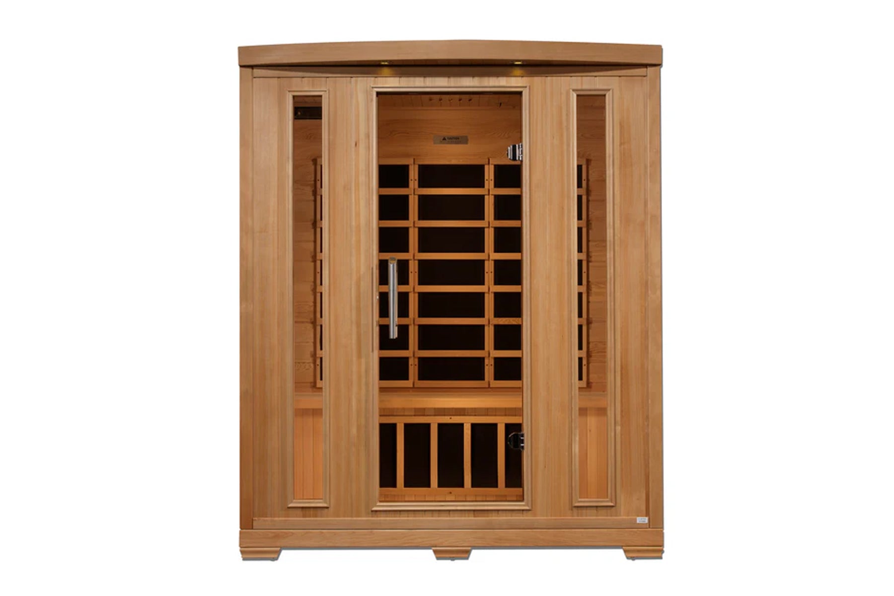 Pro 6 Melanie 3-Person Low EMF Far Infrared Sauna for Home Spa Therapy & Detox | Perfect for Relaxation, Pain Relief & Wellness