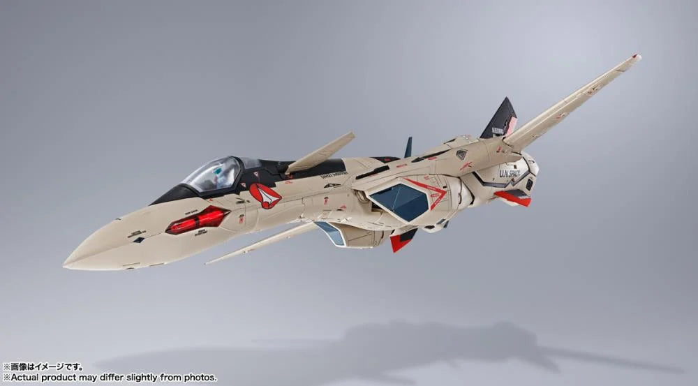 Bandai DX Chogokin Macross Plus YF-19 Isamu Alva Dyson Action Figure - Collectible Anime Robot Toy for Display & Play | Perfect for Fans & Model Enthusiasts
