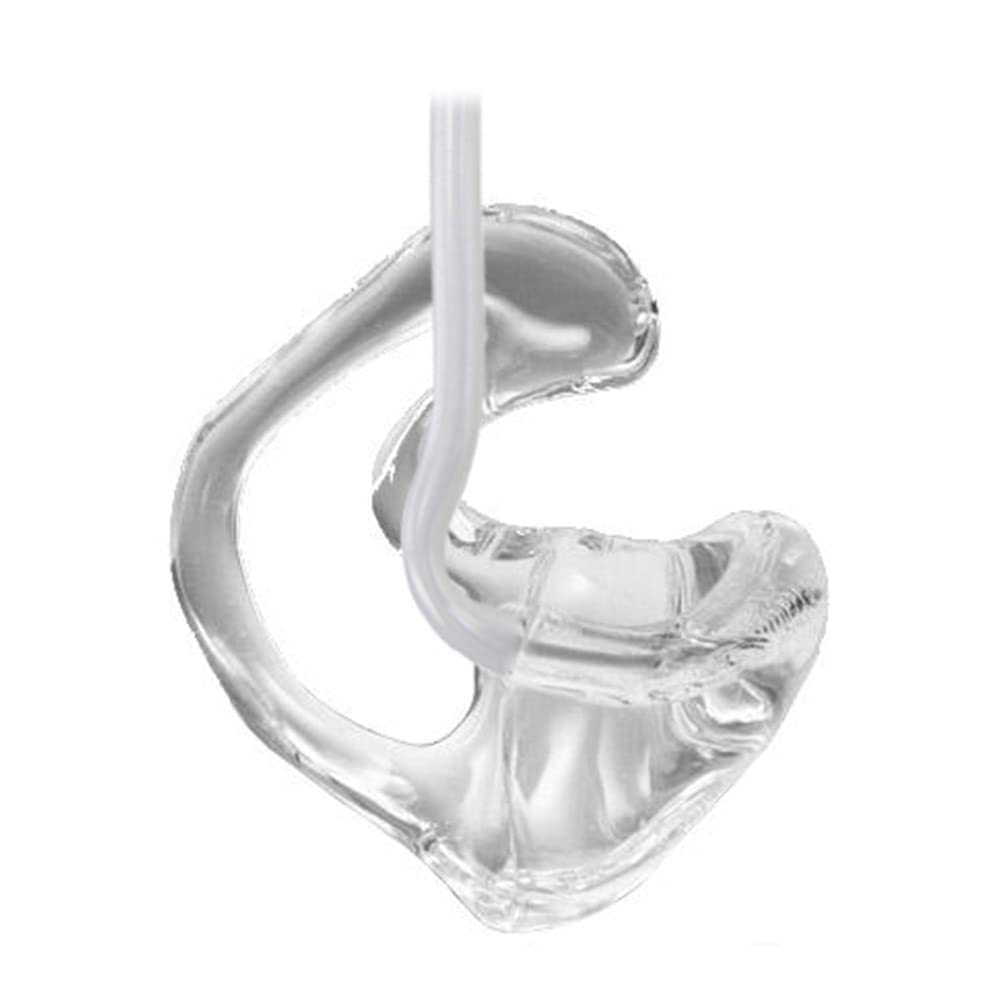6-Pack #13 Preformed BTE Hearing Aid Earmold Tubing (3.3x2mm) - Comfortable & Durable Replacement Tubes for Behind-The-Ear Hearing Aids - Perfect for Daily Use, Travel & Outdoor Activities