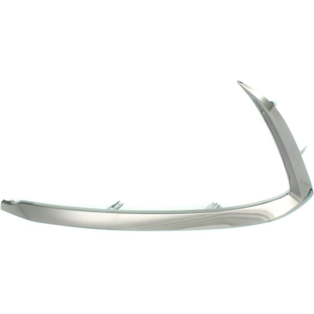 Mazda CX-9 Bumper Trim Chrome Molding Set (2016-2020) - Front Driver & Passenger Side Pair MA1046103 + MA1047103 | Perfect Fit & Easy Installation for Enhanced Vehicle Appearance