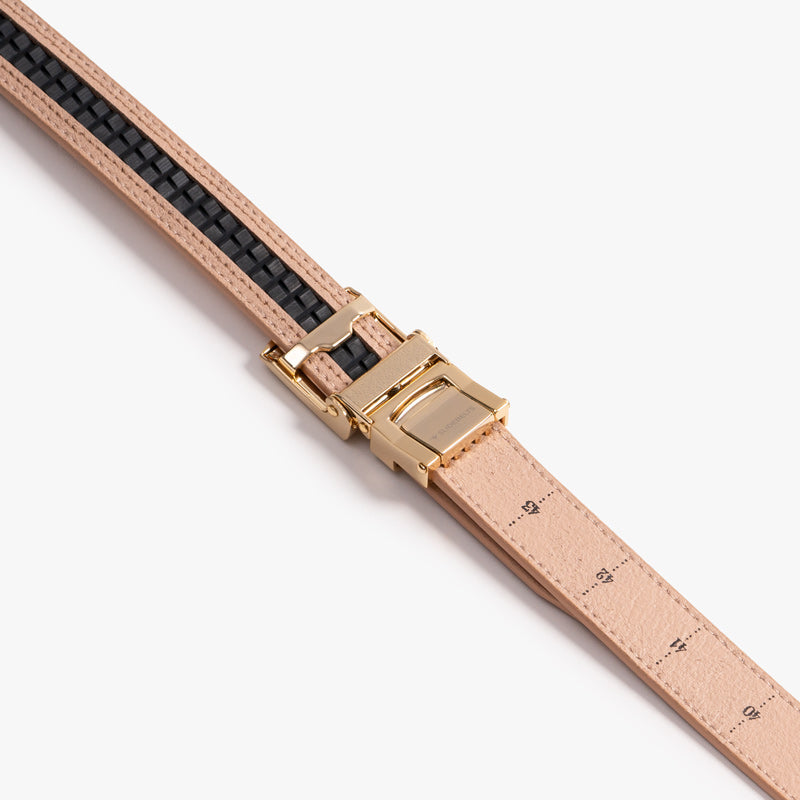 Skinny Blush Belt for Women - Slim Elastic Waist Belt Fashion Accessory for Dresses, Jeans & Outfits | Perfect for Casual, Office & Party Wear
