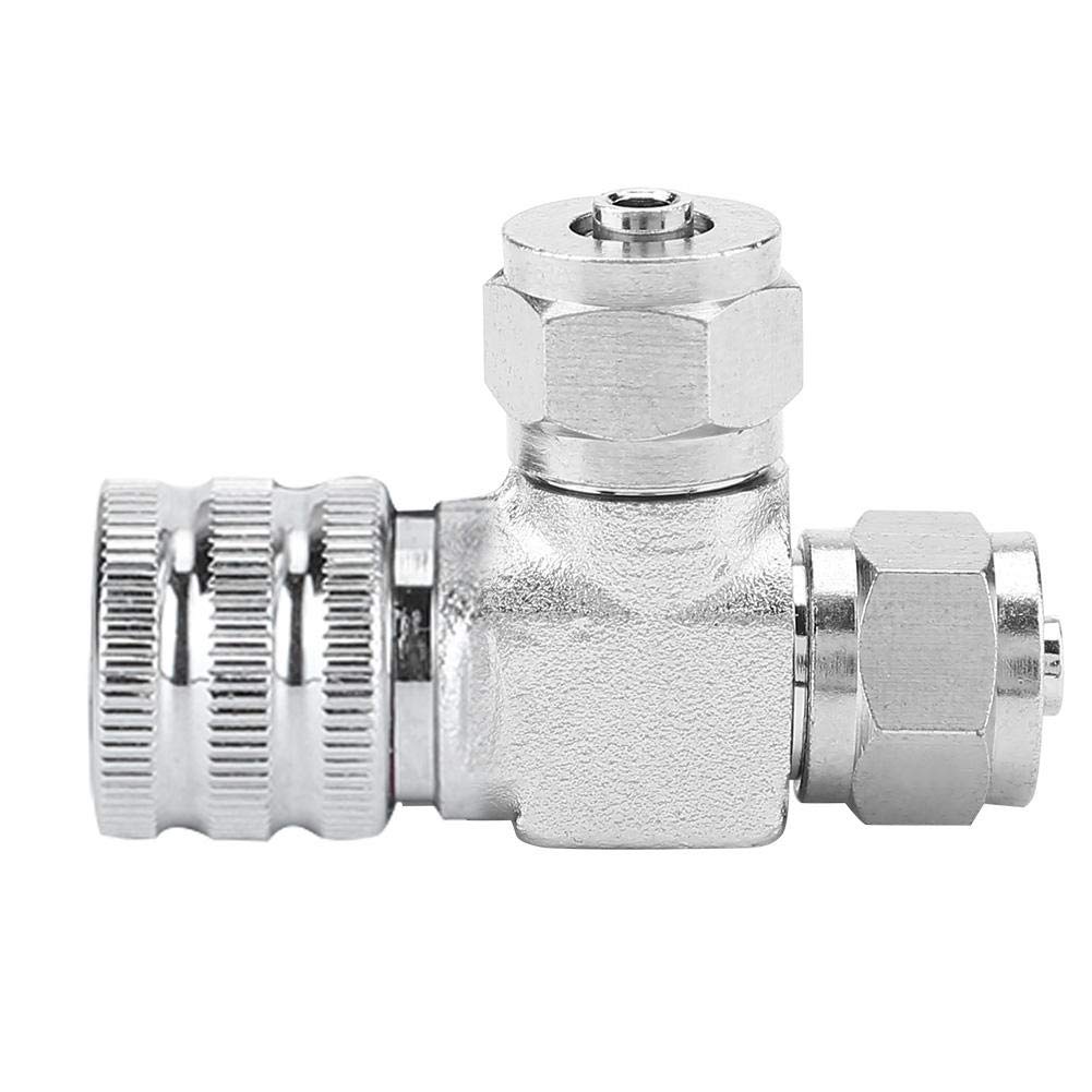 High-Quality Aquarium Air Pump Check Valves & CO2 Regulator with Needle Valve & Bubble Counter for Fish Tank - Perfect for Freshwater/Saltwater Aquariums, Hydroponics & Aquascaping (02#)
