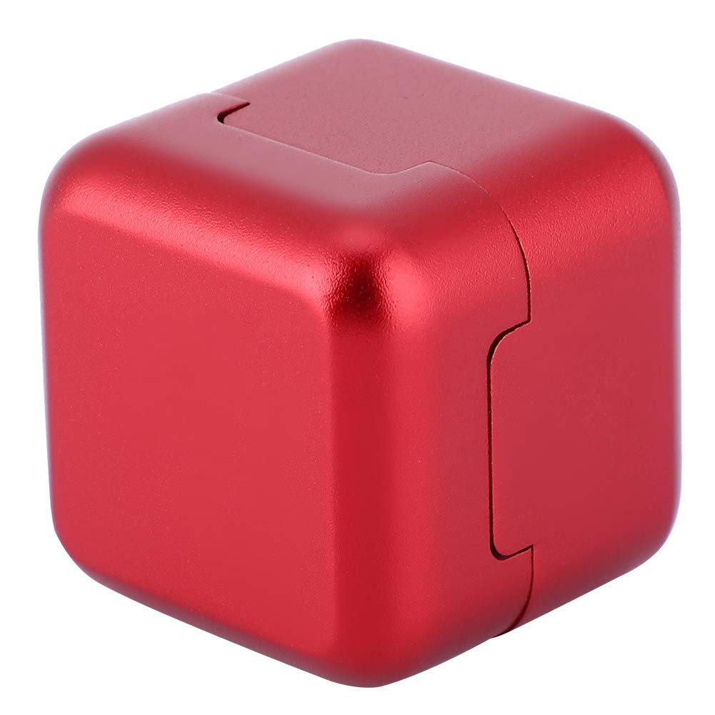 Premium Magnetic Billiard Chalk Holder - Universal Pool & Snooker Chalk Carrier with Protective Cover - Durable Aluminum Alloy Pocket Chalk Box (Red) - Perfect for Professional Players & Home Game Rooms