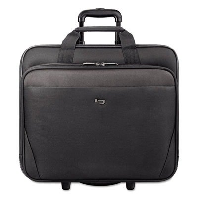 SOLO 17.3 Inch Laptop Carrying Case - Durable Black Notebook Sleeve for MacBook Pro, Gaming Laptops - Perfect for Work, School & Travel Protection