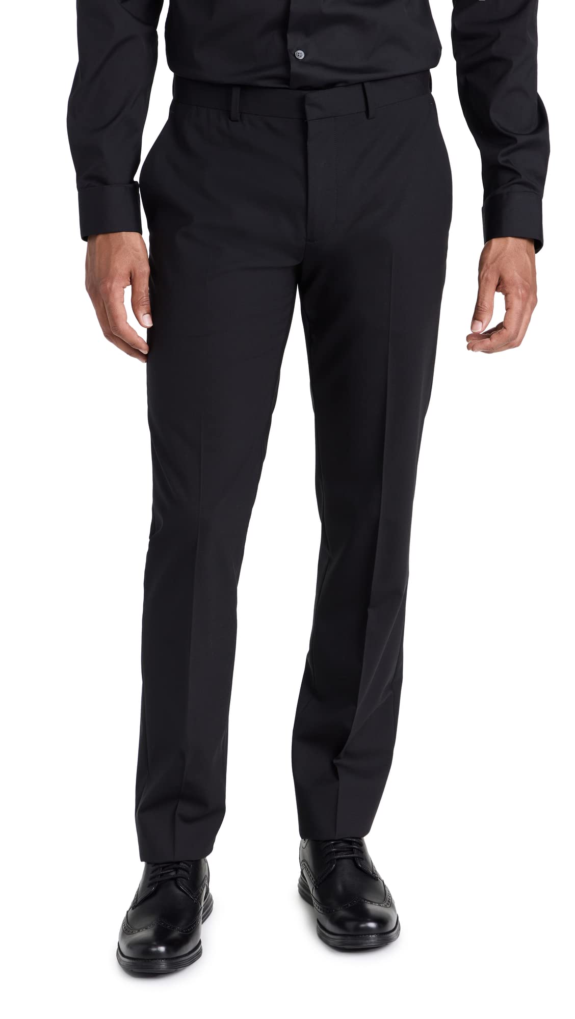 Theory Men's Mayer Stretch Wool Dress Pants - Comfortable & Stylish Office Wear for Business Professionals