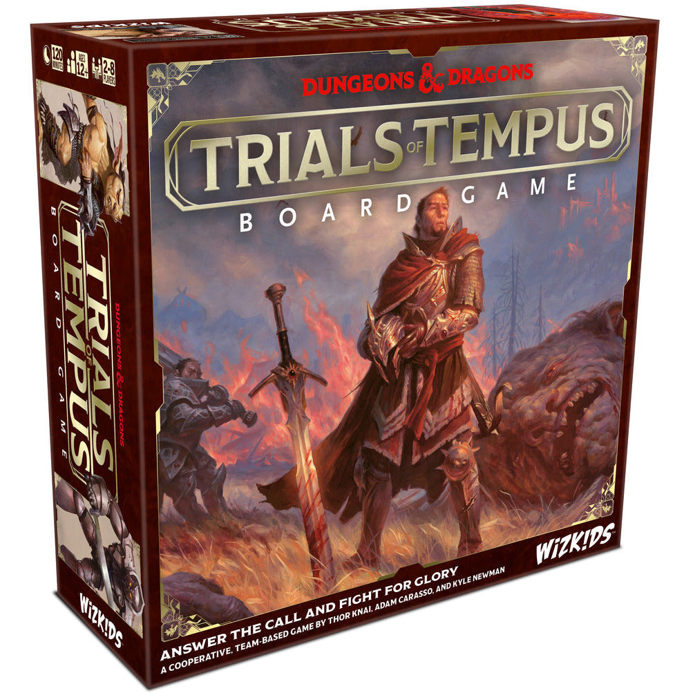 Dungeons & Dragons: Trials Of Tempus - Epic Fantasy Adventure Board Game for Adults & Teens | Perfect for Game Nights, RPG Campaigns & D&D Enthusiasts