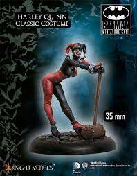 Batman Miniature Game Figure - Harley Quinn Classic Costume Collectible for Tabletop Gaming & DC Comics Fans | Perfect for Display, Role-Playing & Strategy Games
