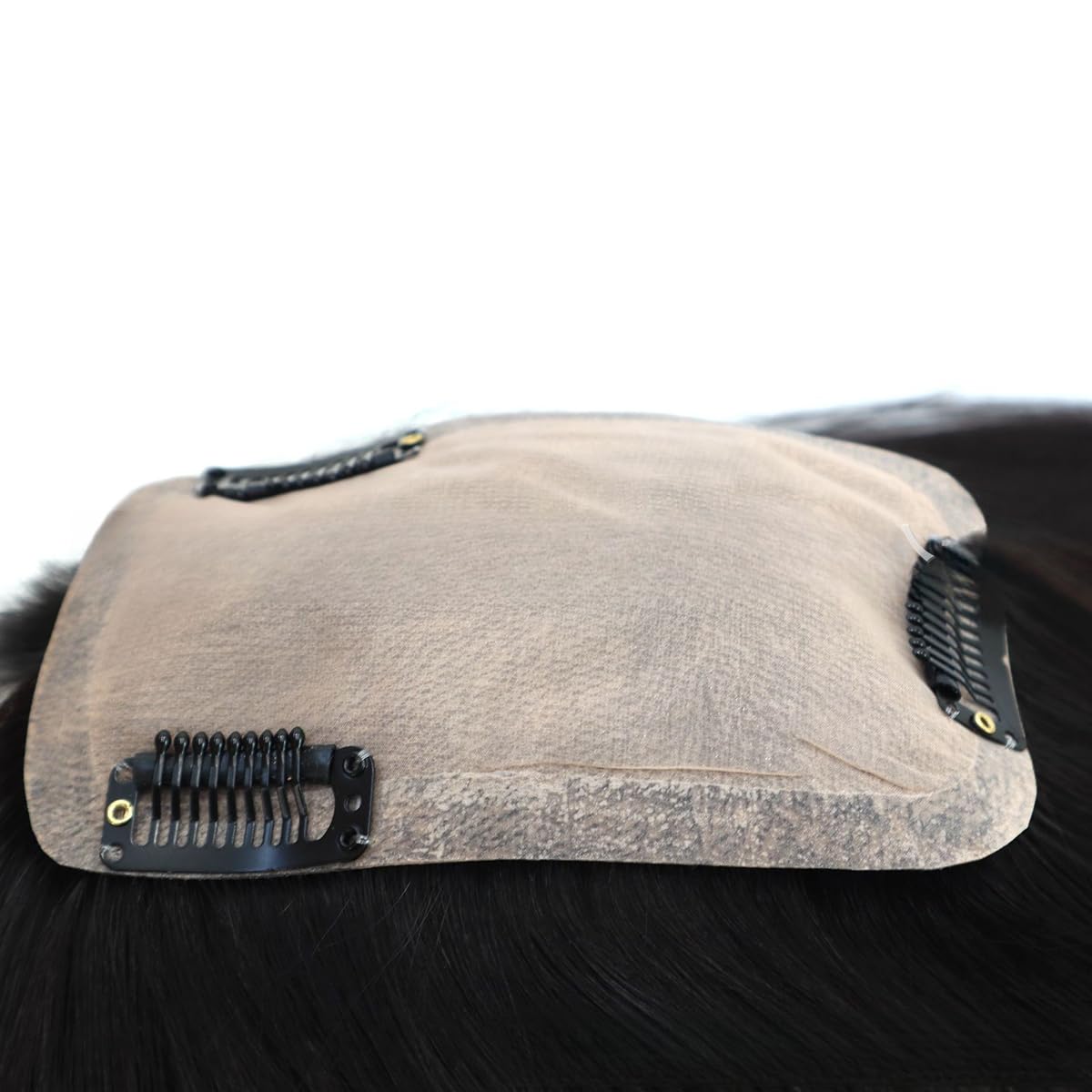 15in Human Hair Toppers for Women - 3