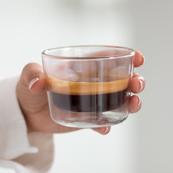 Varia SIP Dual Wall Insulated Glasses - 12oz Reusable Coffee Cups with Lid, BPA-Free Stainless Steel Travel Mug for Hot & Cold Drinks - Perfect for Office, Camping, and Commuting