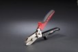 Malco SC3R Heavy Gauge Crimper Hand Tool - 3 Blade Redline HVAC Crimping Pliers for Sheet Metal Ductwork Installation & HVAC Repair