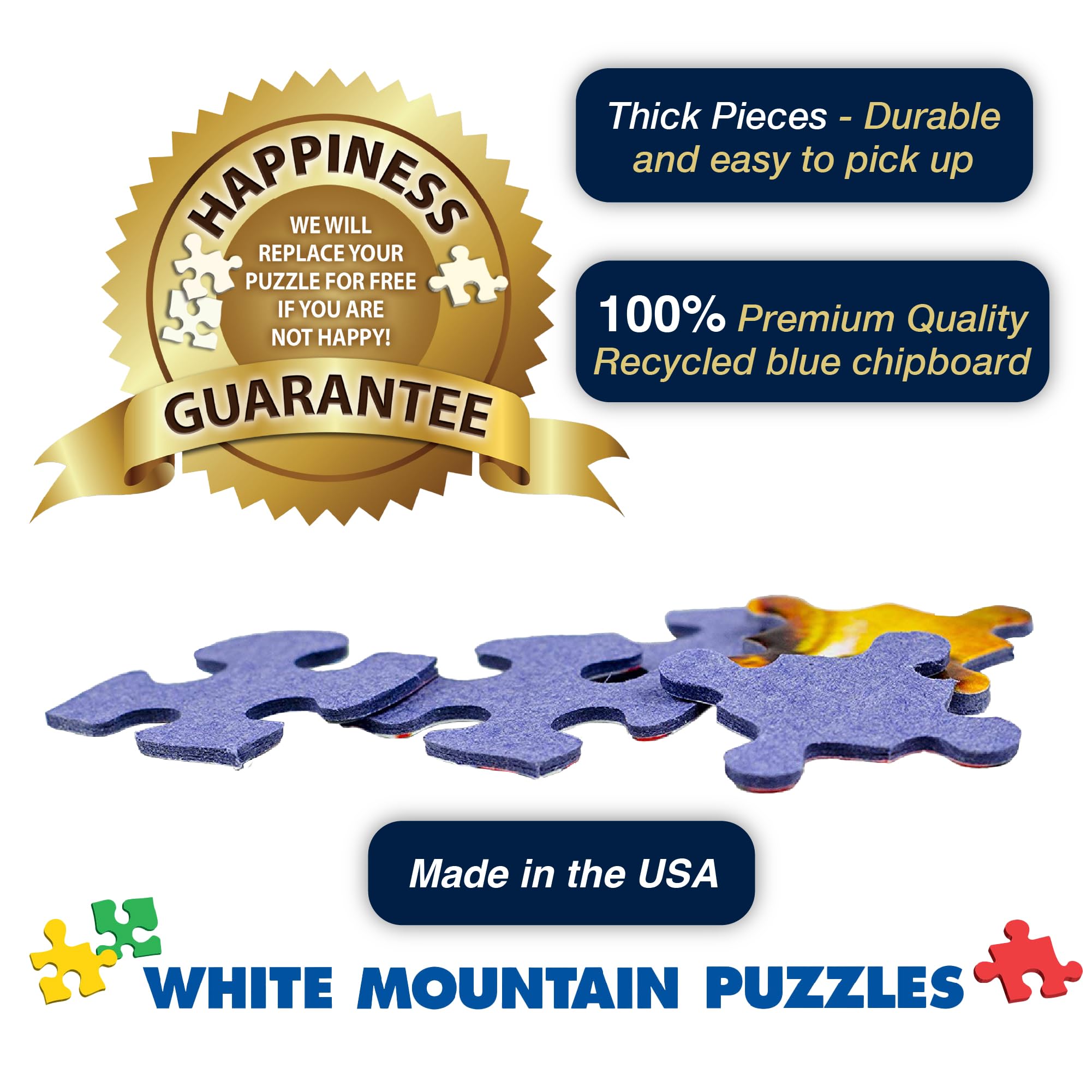 White Mountain Puzzles - 1000 Piece Jigsaw Puzzle Featuring Nostalgic 'Things I Ate As A Kid' Collage | Perfect for Family Game Nights, Gift Giving & Memory Lane Fun