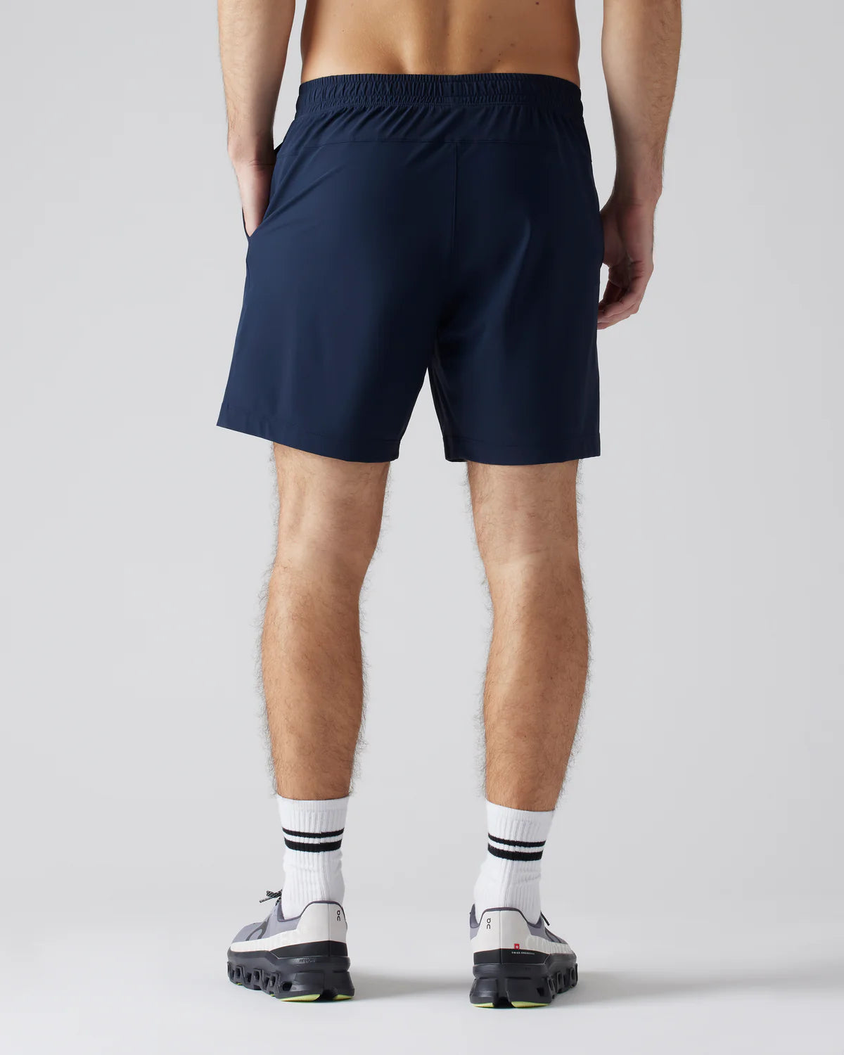 Rhone Men's 7 Inch Pursuit Lined Shorts - True Navy | Comfortable Workout & Running Shorts for Gym, Jogging & Active Lifestyle