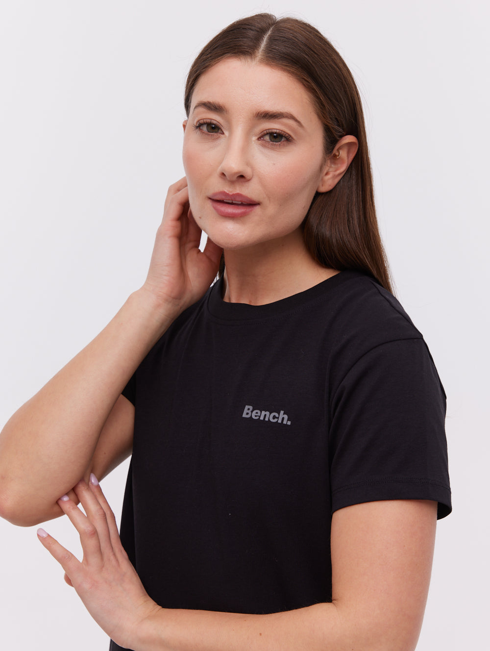 Heatha Women's T-Shirt & Leggings Set - 3 Pack Cotton Comfort Outfit for Yoga, Gym & Casual Wear