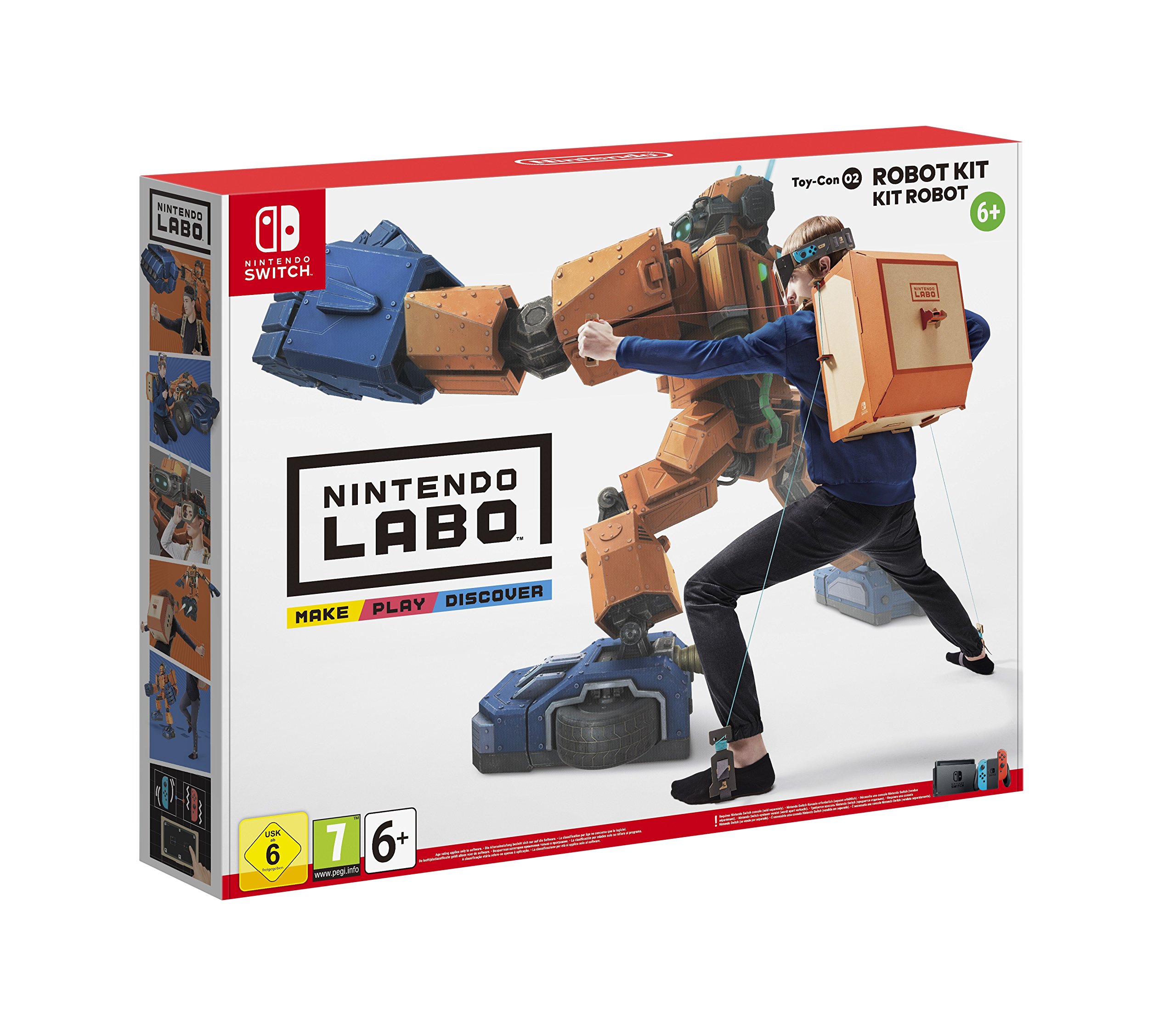 Nintendo Labo: Robot Kit - DIY VR Toy for Kids & Adults | Interactive Gaming Experience | STEM Learning & Family Fun Activity