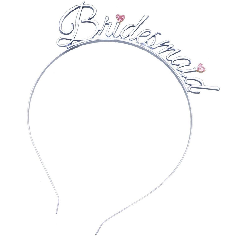 Elegant Bridesmaid Metal Headband - Gold & Silver Hair Accessories for Weddings, Parties & Special Occasions - Perfect for Bridal Shower, Bachelorette & Formal Events