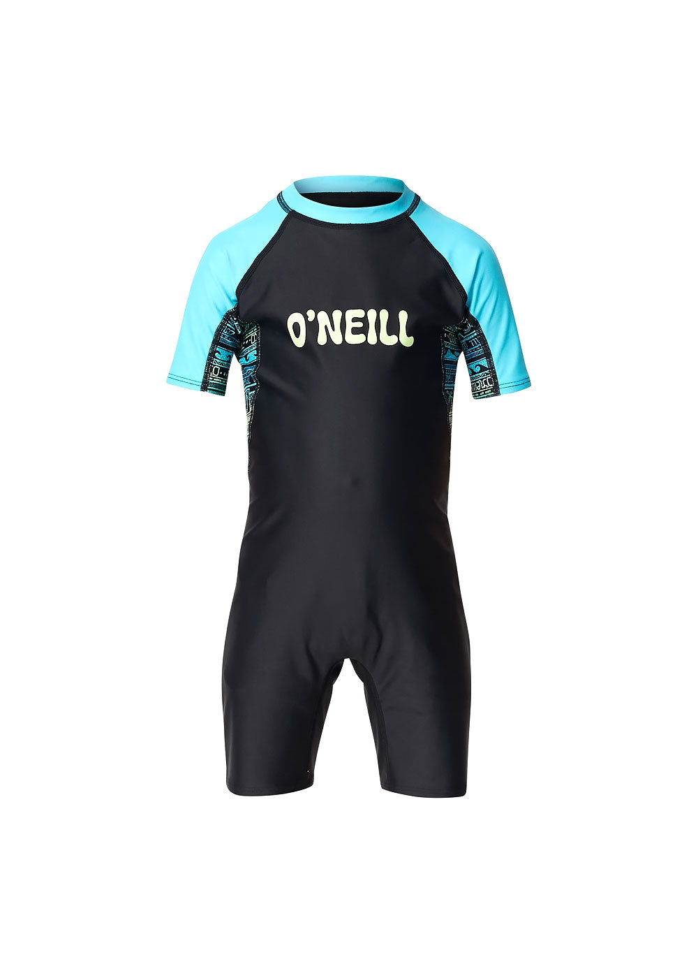 O'Neill Toddler Boys SPF 50+ Sun Protection Long Sleeve Rash Guard Swim Shirt - UV Protective Swimwear for Beach, Pool & Water Play
