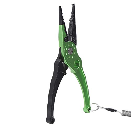 **Premium Fishing Pliers Set – Multifunctional Folding Fishing Tool with Braid Cutter, Split Ring & Lure Grip – Perfect for Saltwater & Freshwater Anglers – Ideal for Bass, Trout & Offshore Fishing**
