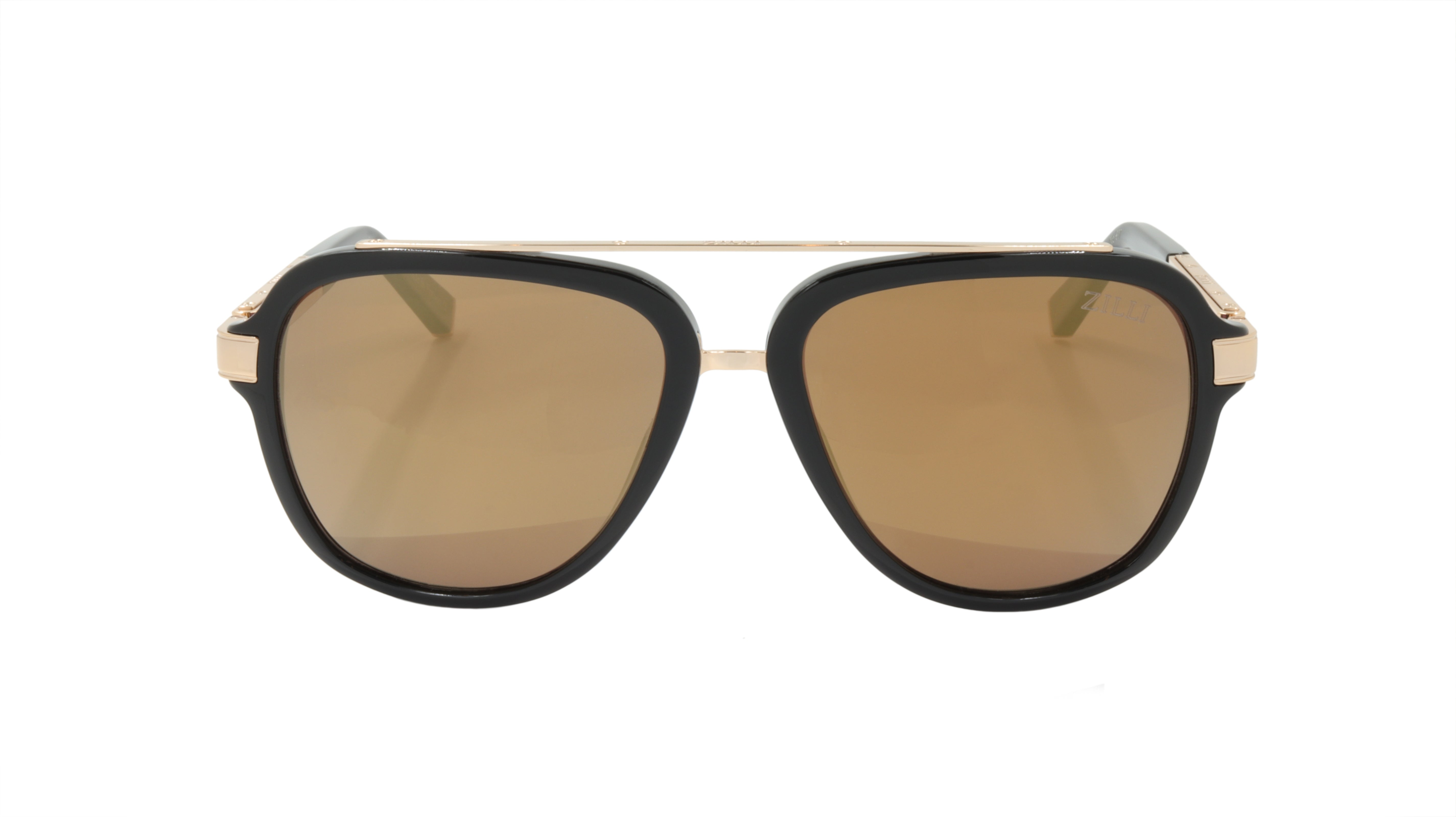 ZILLI Titanium Acetate Polarized Sunglasses - Handmade in France - Model ZI 65006 C06 - Luxury UV Protection for Driving & Outdoor Activities