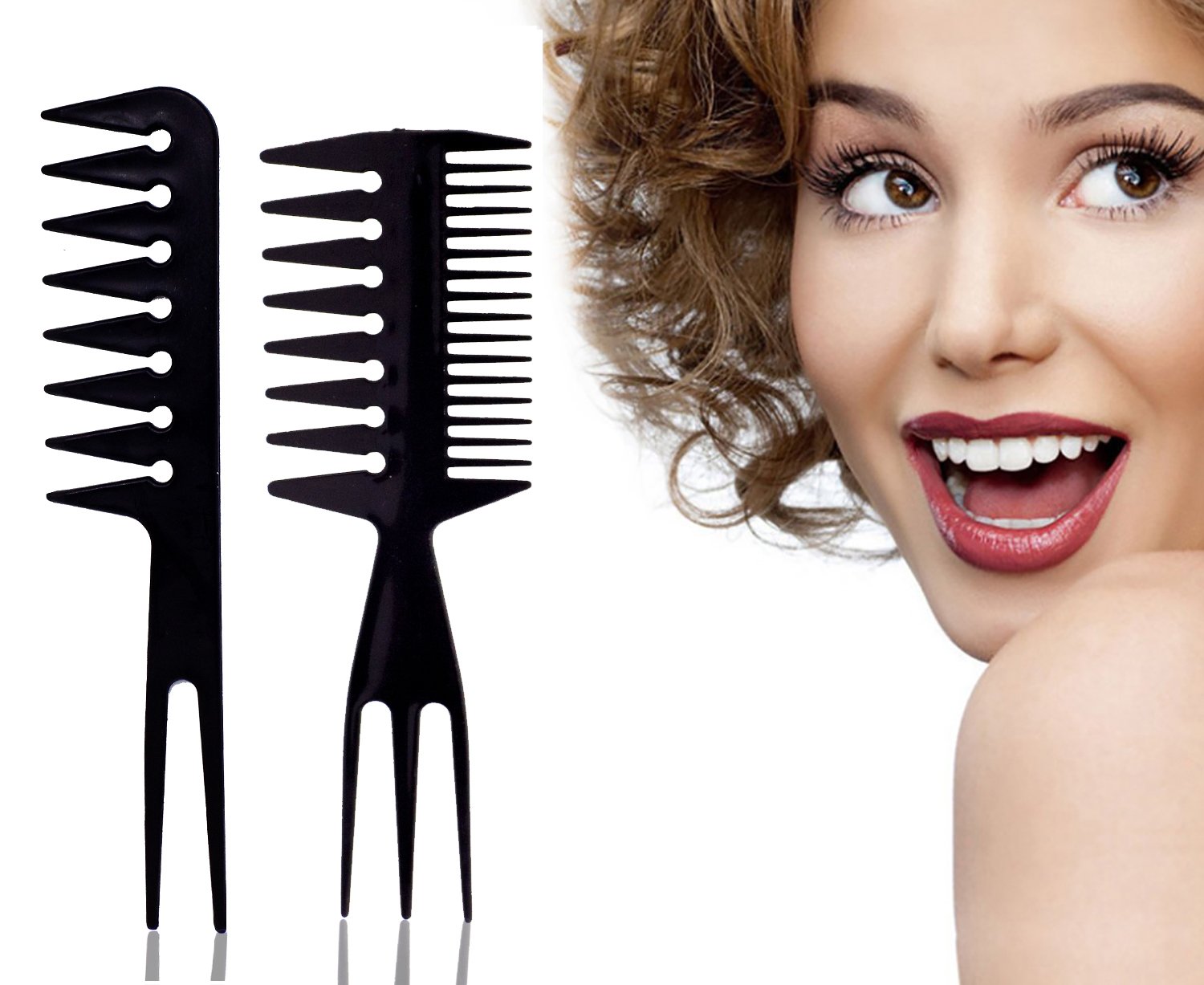 Professional Hair Cutting Combs for Men & Women - Black Salon Accessories (30g, Pack of 1) | Perfect for Home Haircuts, Styling & Barber Shops