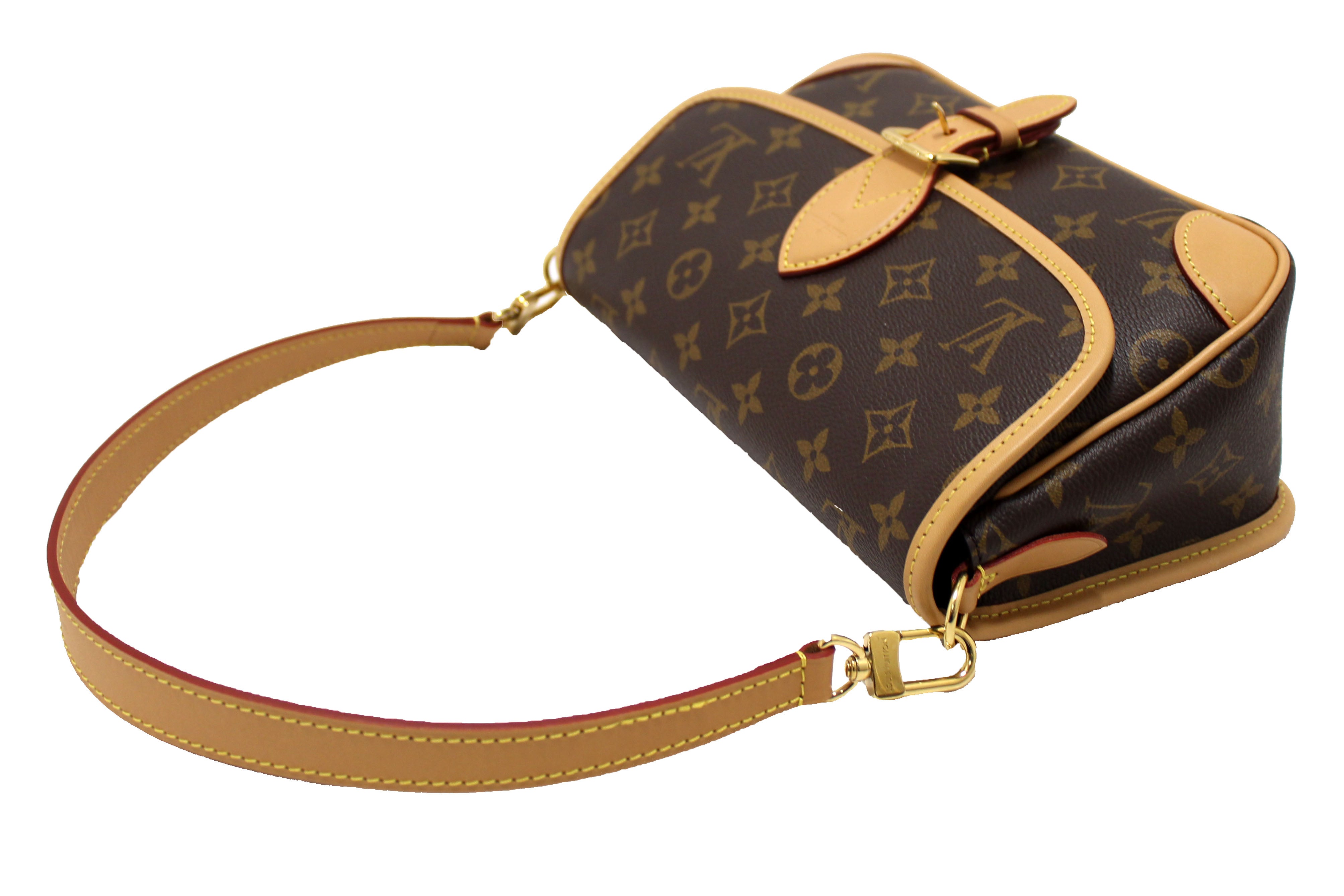 Authentic Louis Vuitton Classic Monogram Diana Shoulder Bag for Women | Luxury Designer Crossbody Purse | Perfect for Date Night, Office & Travel Accessories