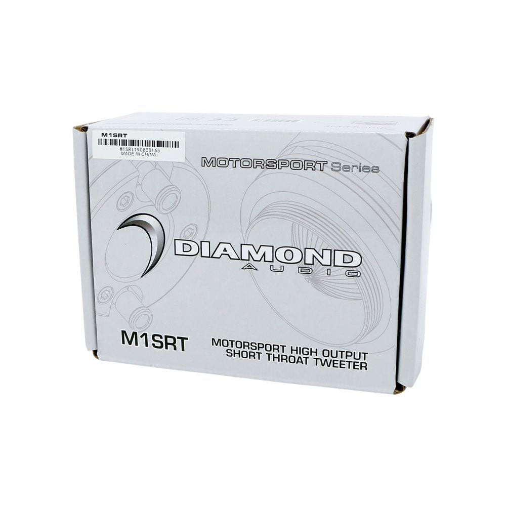 Diamond Audio M1SRT 1 Compression Extreme Output Tweeter Short Horn - High Performance Car Audio Speaker (Refurbished) | Perfect for Car Audio Upgrades, Home Theater Systems & Professional DJ Setups