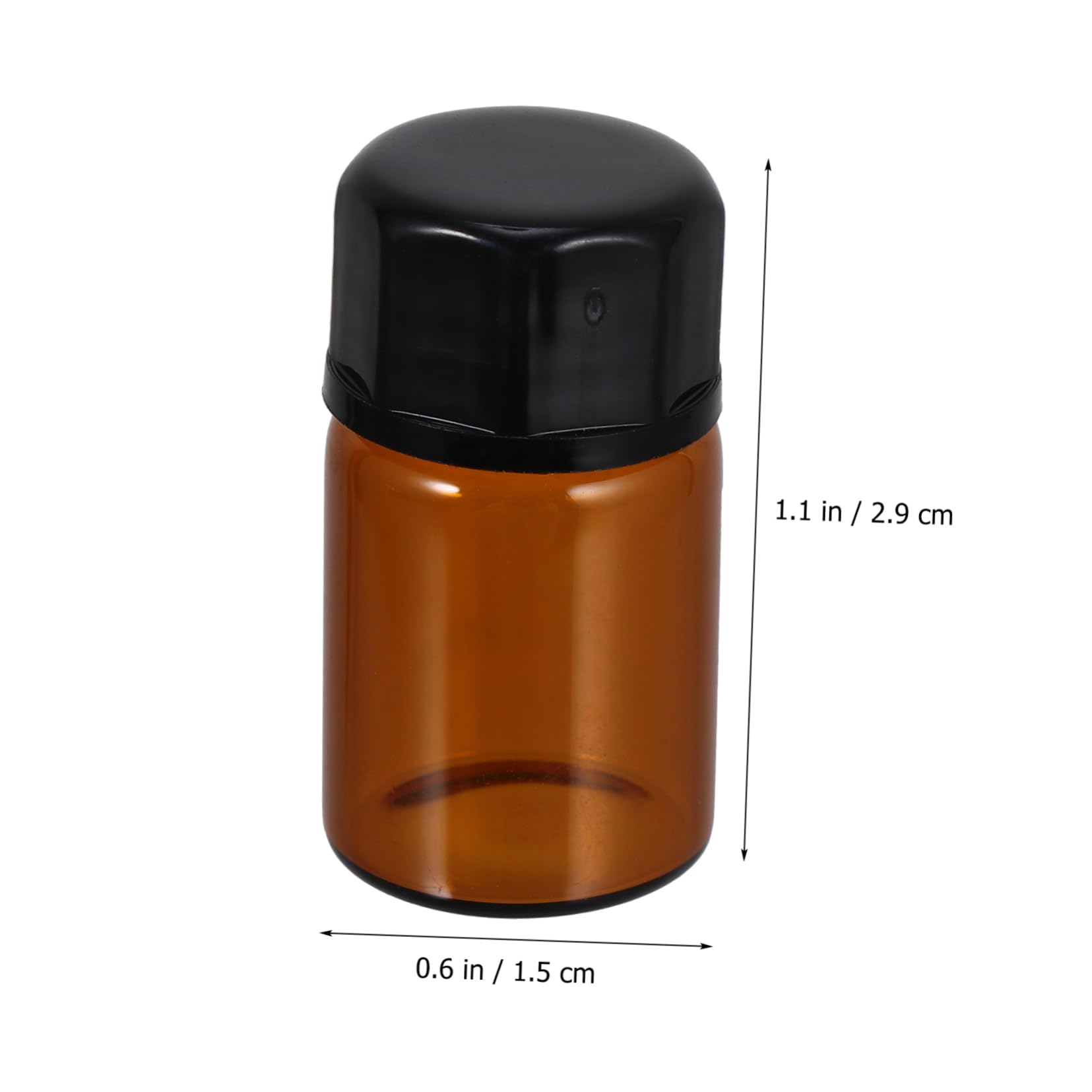 150pcs Amber Glass Essential Oil Bottles - Refillable Perfume Jars, Apothecary Sample Containers for DIY Beauty, Aromatherapy & Makeup Storage | Perfect for Home Spa, Gift Packaging & Craft Organizing