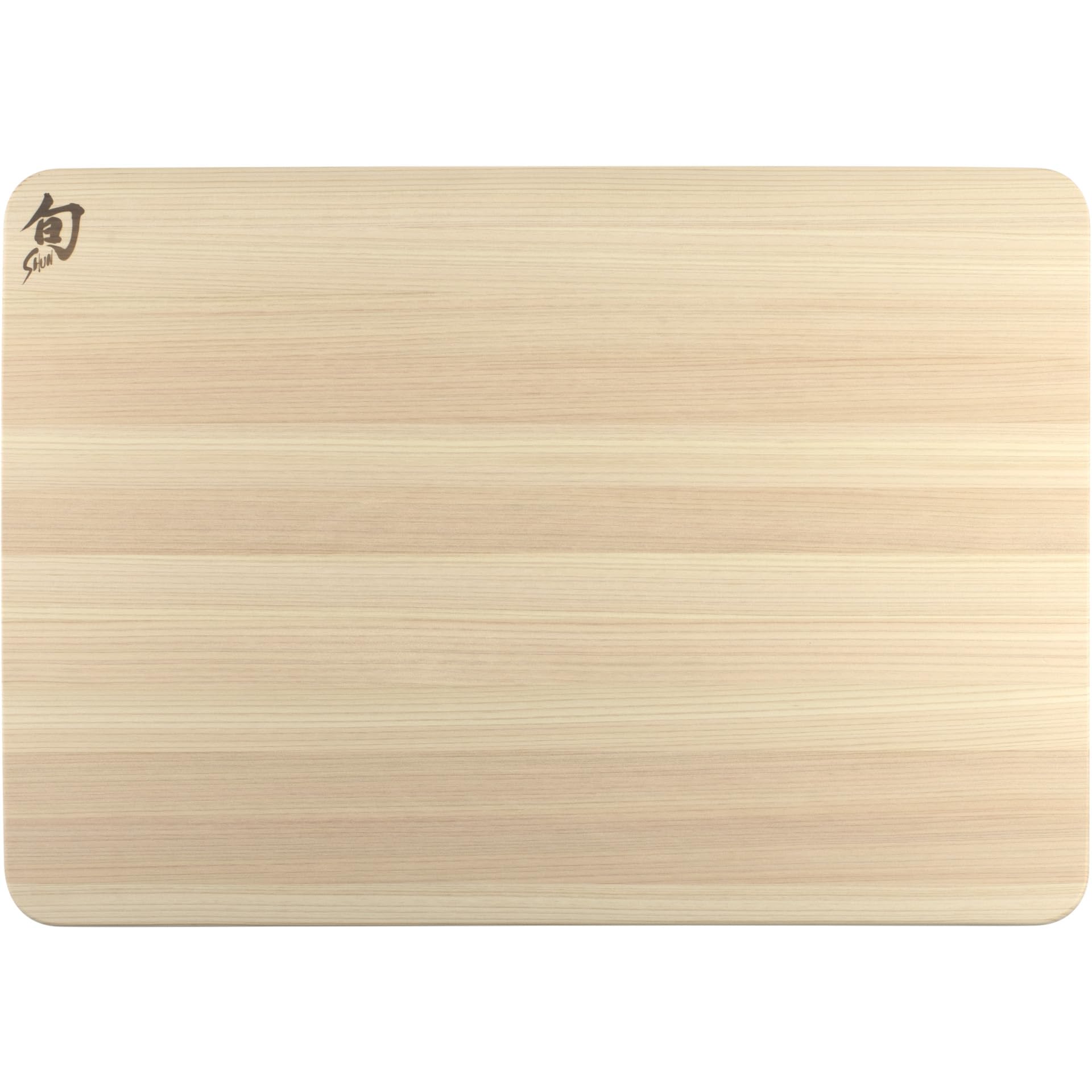Shun Cutlery Extra Large Hinoki Wood Cutting Board with Juice Groove - 20