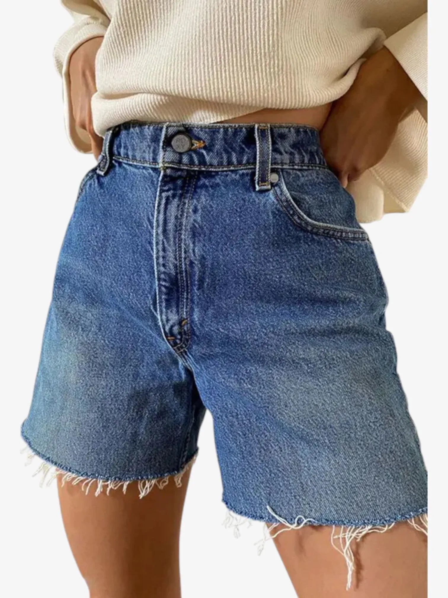 Roxy Sweety Dreams Azul Shorts - Women's Casual Beach Shorts for Summer, Surfing, and Vacation Wear