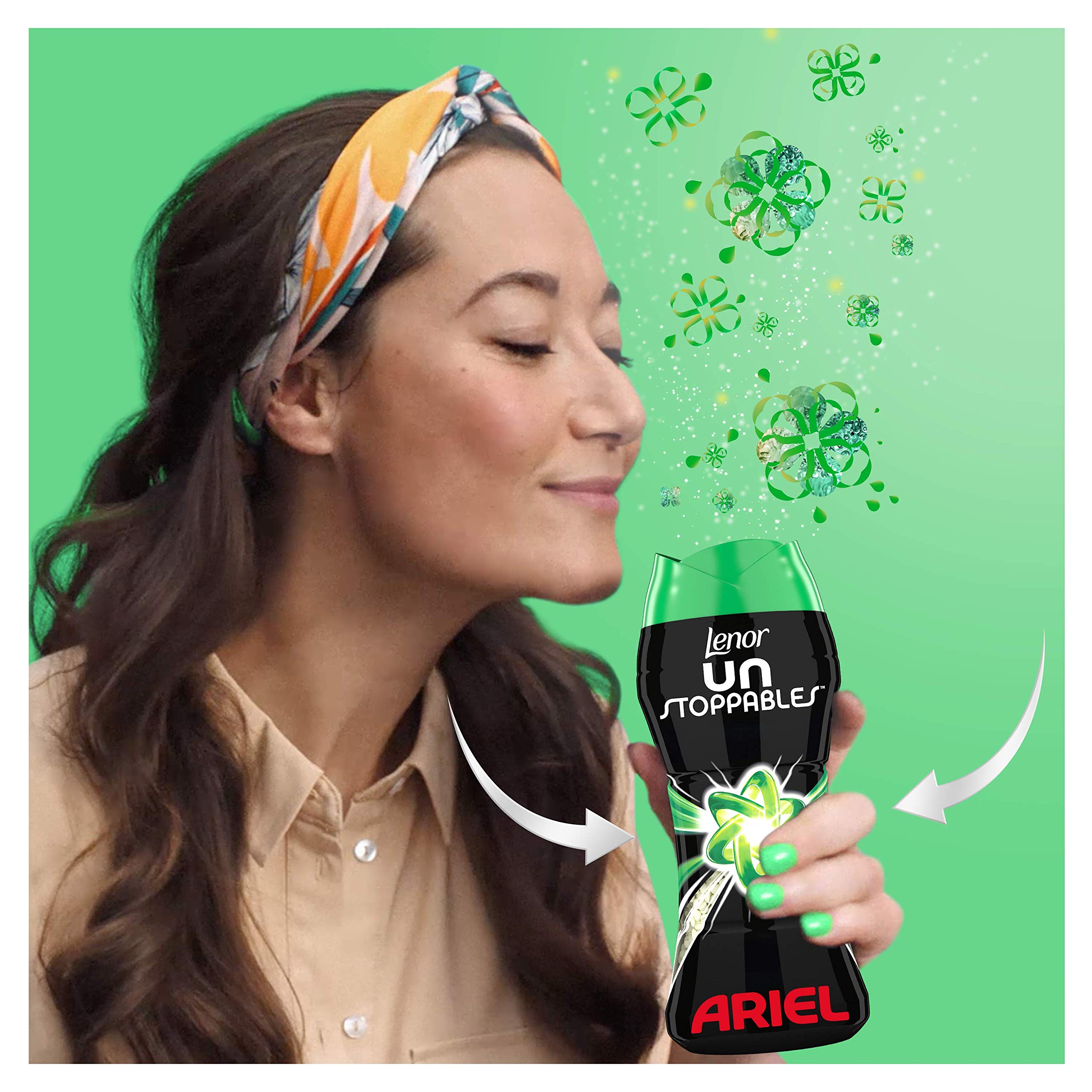 Lenor Unstoppables In-Wash Scent Booster, Ariel Scent, 140g - Long-Lasting Freshness for Laundry, Perfect for Clothes, Towels & Bedding