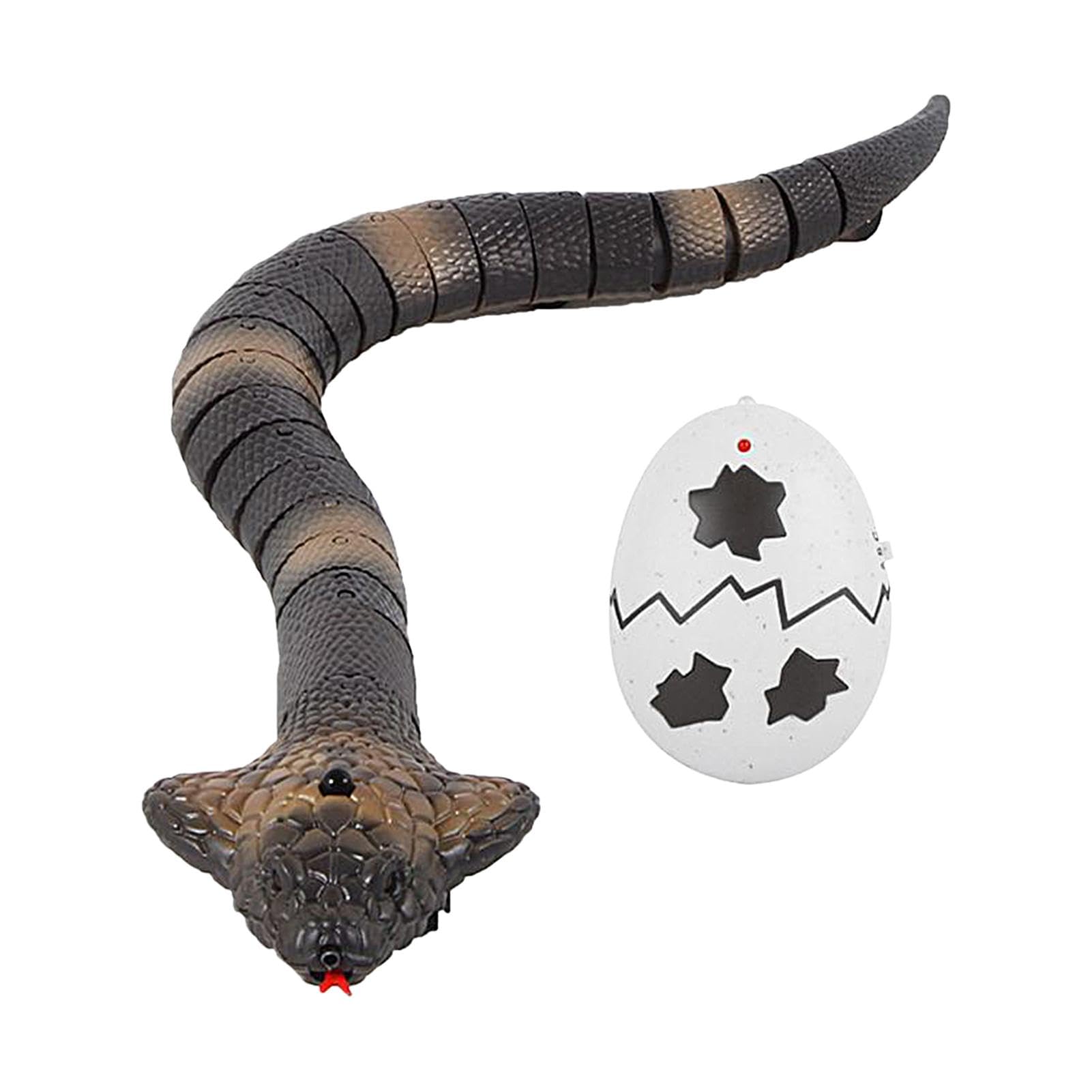 Remote Control Electric Snake Toy - Smart RC Animal Toy with Dual Sensor & Obstacle Avoidance for Kids & Adults - Perfect for Halloween Pranks, Pet Training & Interactive Play