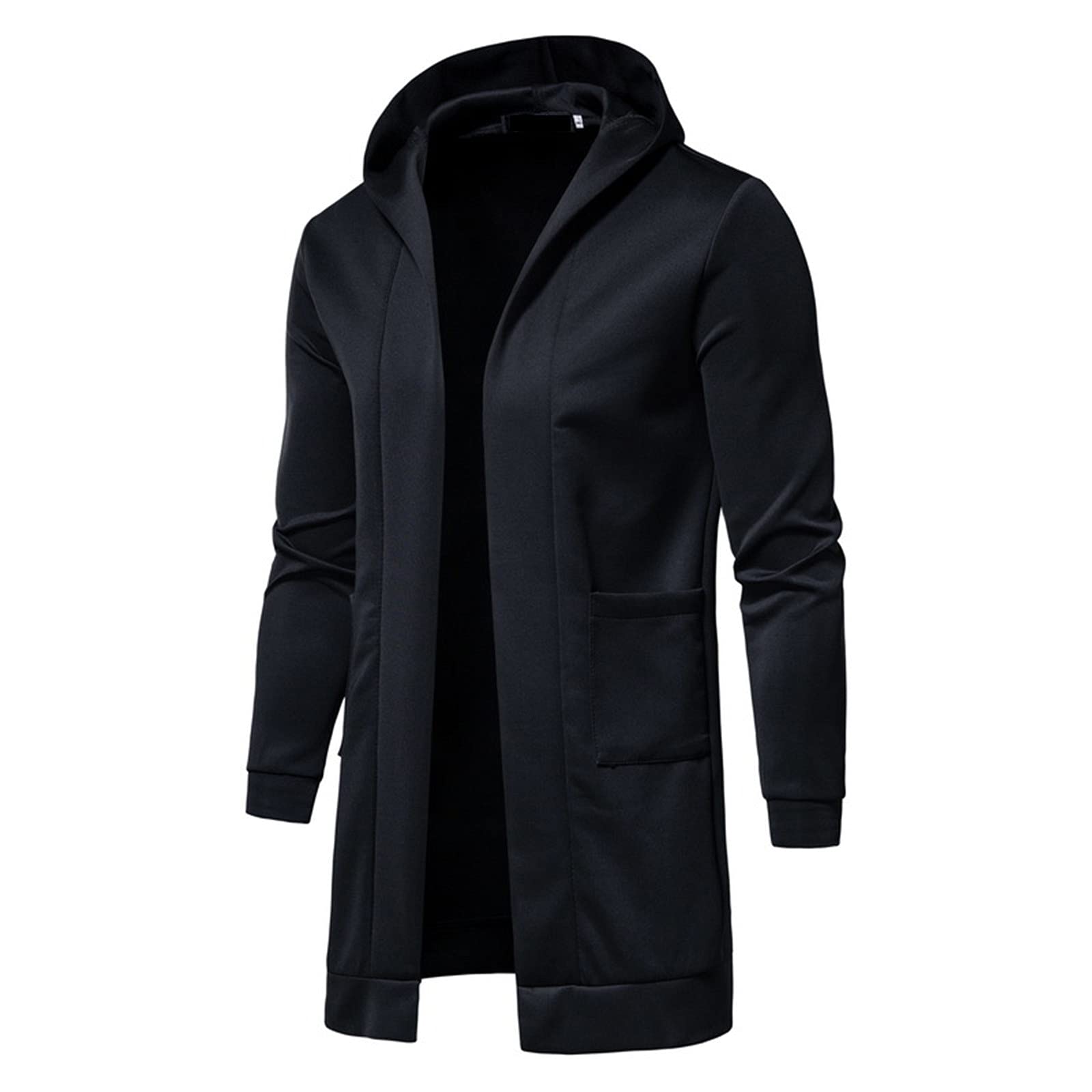 Men's Quilted Ski Jacket - Windproof Long Outerwear Cardigan for Winter Sports & Outdoor Activities | Perfect for Skiing, Snowboarding & Cold Weather