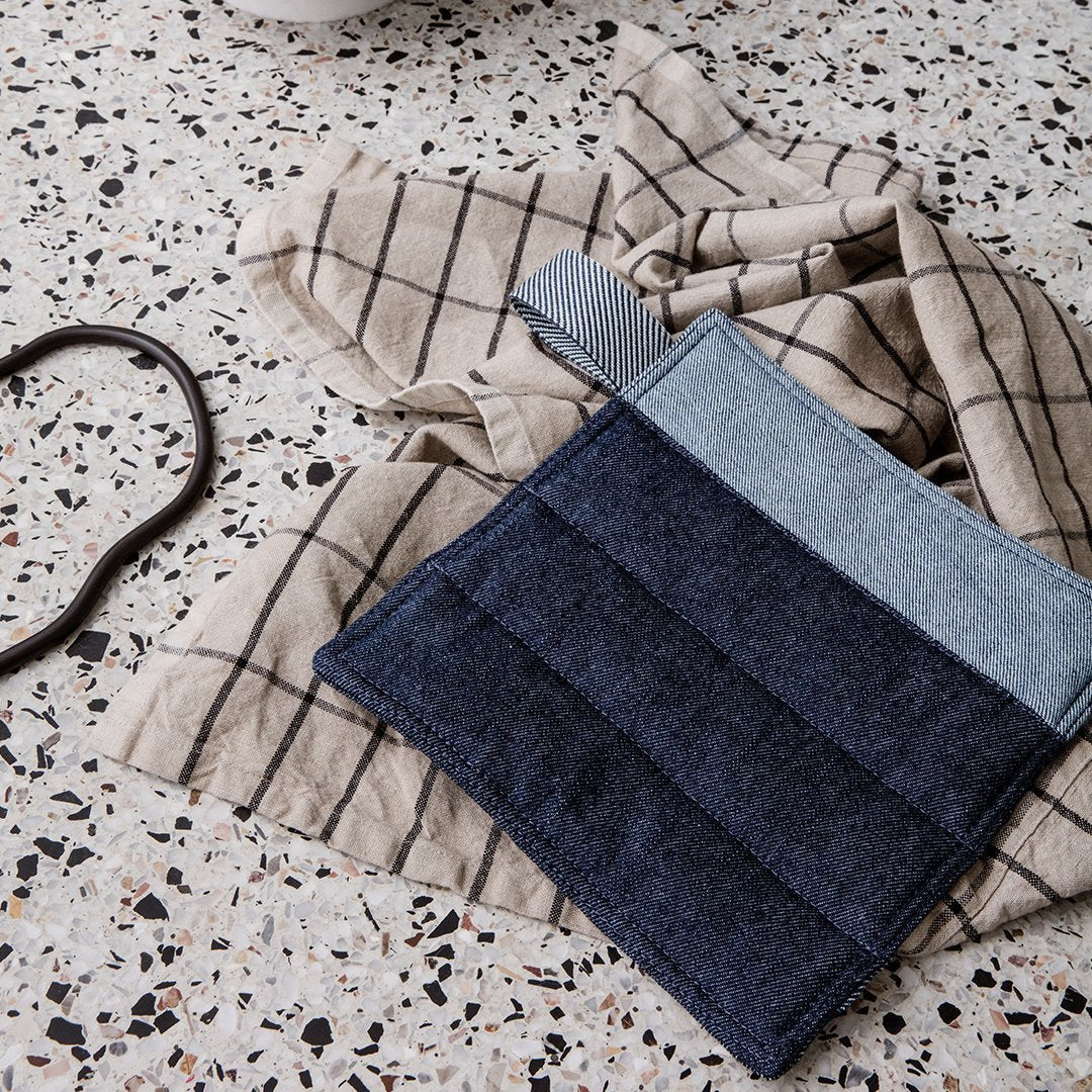 Ferm Living Hale Tea Towel - 100% Linen Kitchen Towel, Absorbent & Quick-Drying - Perfect for Dish Drying, Hand Towel & Home Decor