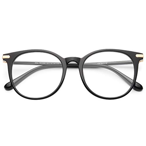 Light Black Frame/Transparent Lens
