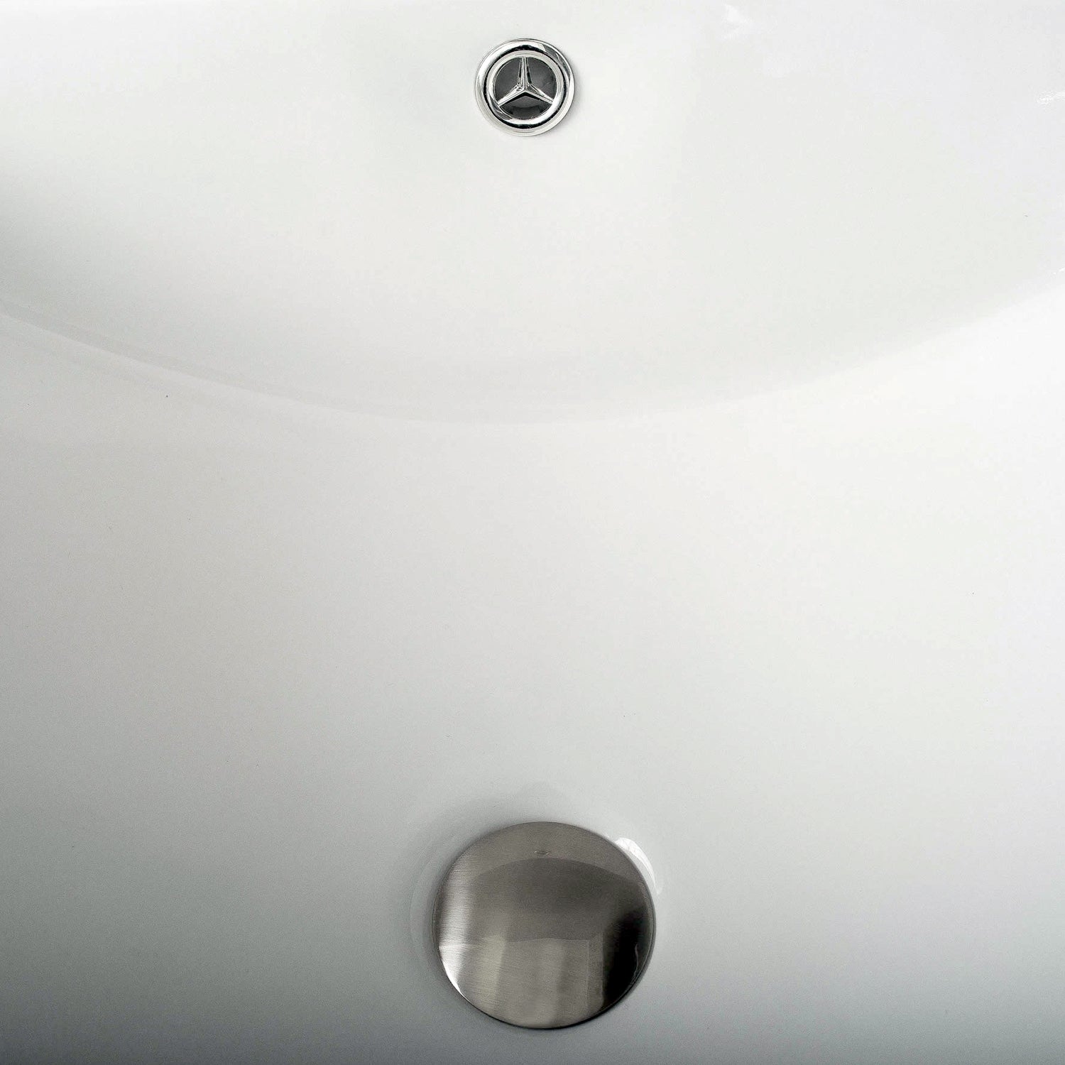 Premium White Ceramic Undermount Bathroom Sink - 22.16