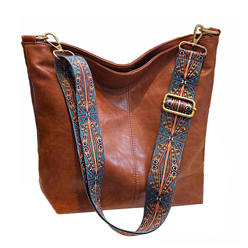 TIAASTAP Genuine Leather Hobo Bags for Women - Adjustable Crossbody Shoulder Bag & Tote Purse for Work, Travel, Shopping | Stylish Everyday Handbag for Office, Commute & Weekend Outings