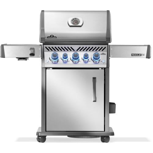 Napoleon Rogue PRO S 425 RSIB Propane Gas Grill - Premium Stainless Steel Outdoor BBQ Grill with Infrared Burner for Backyard, Patio, and Tailgating Parties