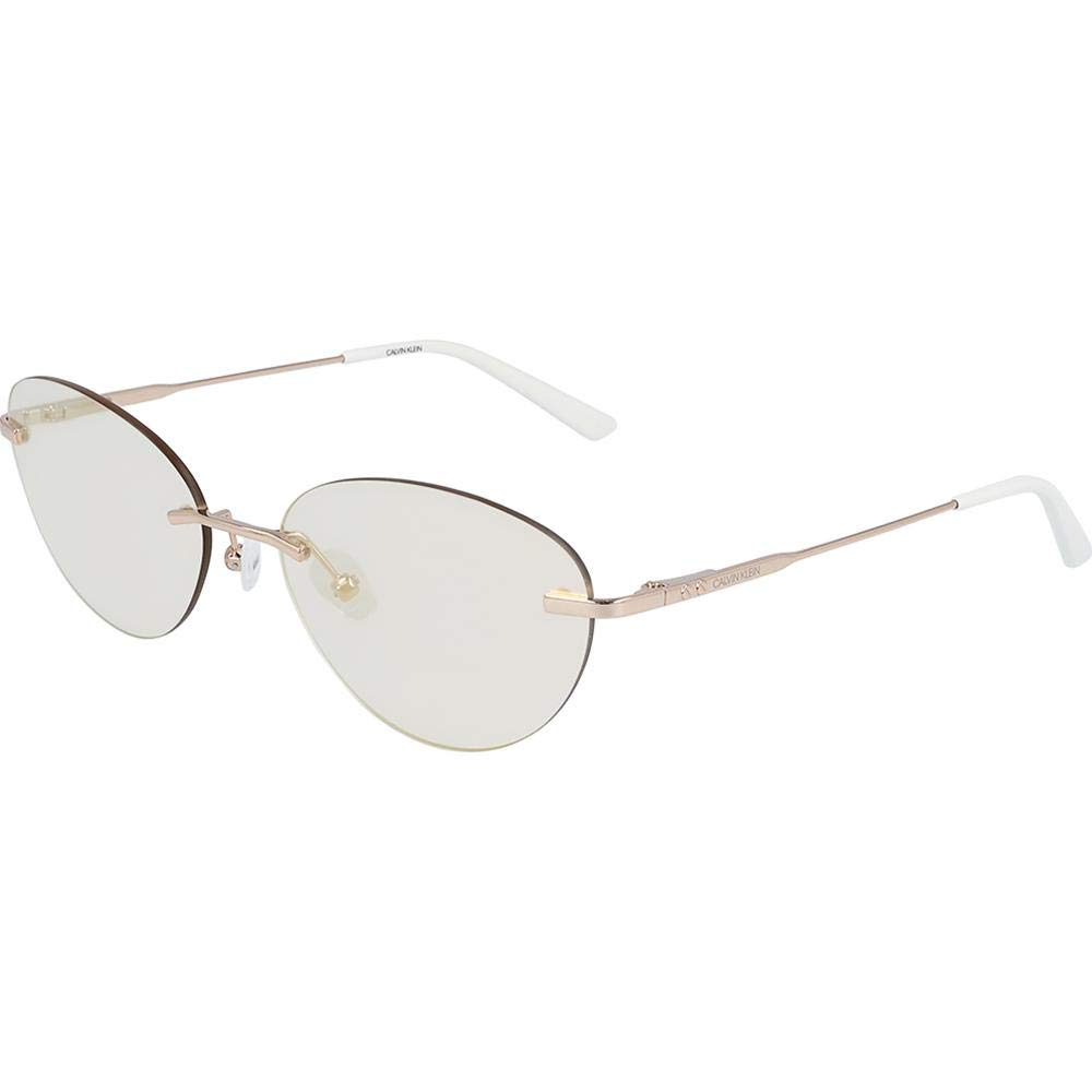 Calvin Klein Women's Modern Fashion Sunglasses - UV Protection Polarized Aviator Style for Driving, Beach & Outdoor Activities