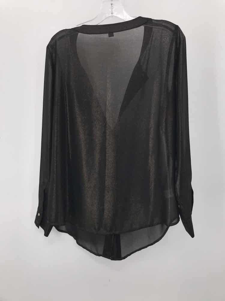 Pre-Owned Ann Taylor Brown Size 6 Button Down Blouse for Women | Office Wear & Casual Outfits | Perfect for Work, Dates & Everyday Style