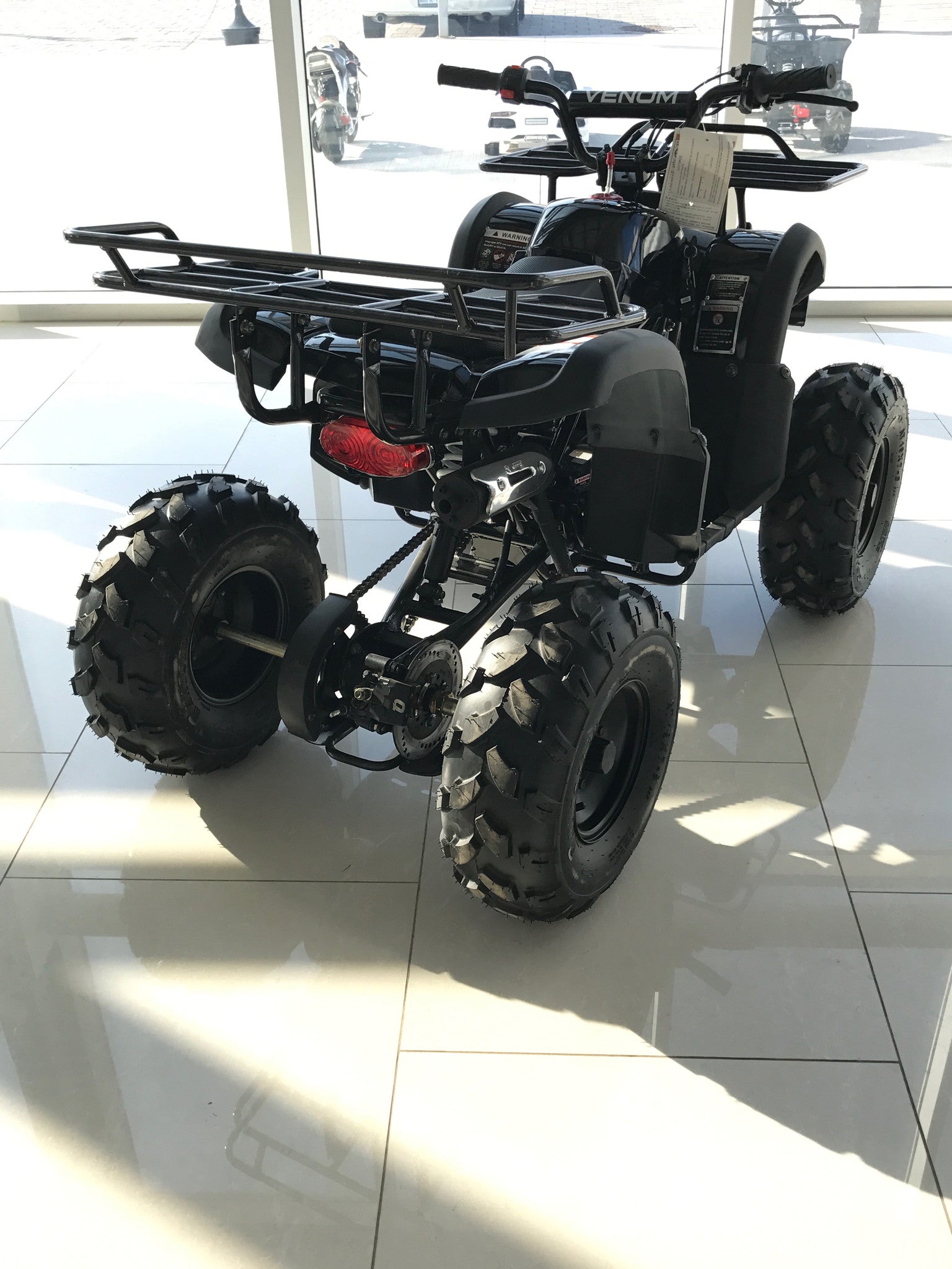 Venom Kodiak 125cc ATV - Fully Automatic with Reverse Gear for Off-Road Adventure & Trail Riding