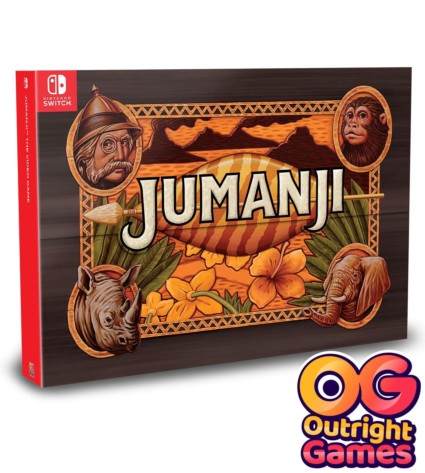 JUMANJI: The Video Game Collector's Edition for Nintendo Switch - Adventure Board Game Inspired Video Game for Family Game Night & Party Entertainment