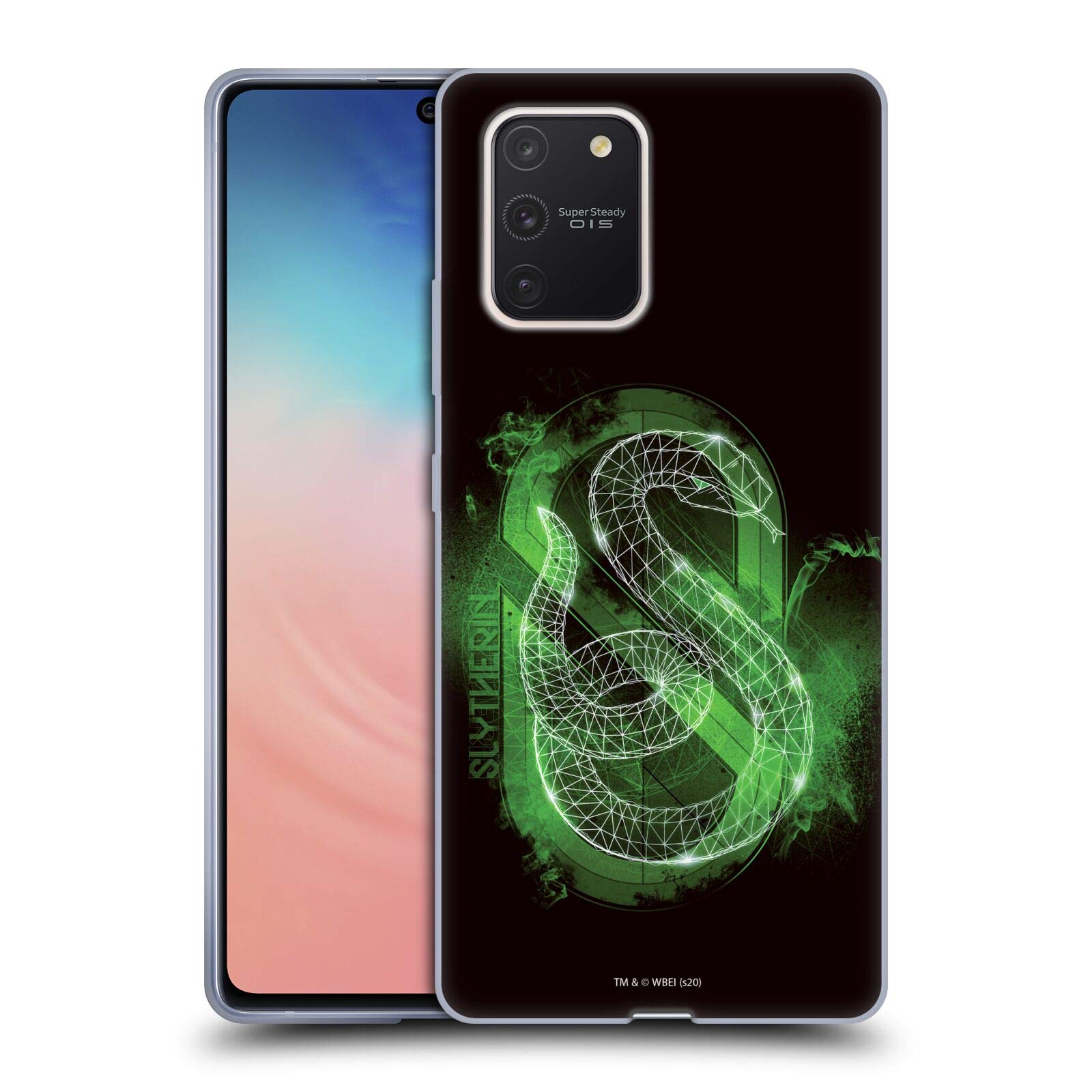 Harry Potter Slytherin Deathly Hallows Samsung Galaxy S10 Lite Case - Officially Licensed Soft Gel Phone Cover for Protection & Style | Perfect for Fans, Daily Use & Gift Giving