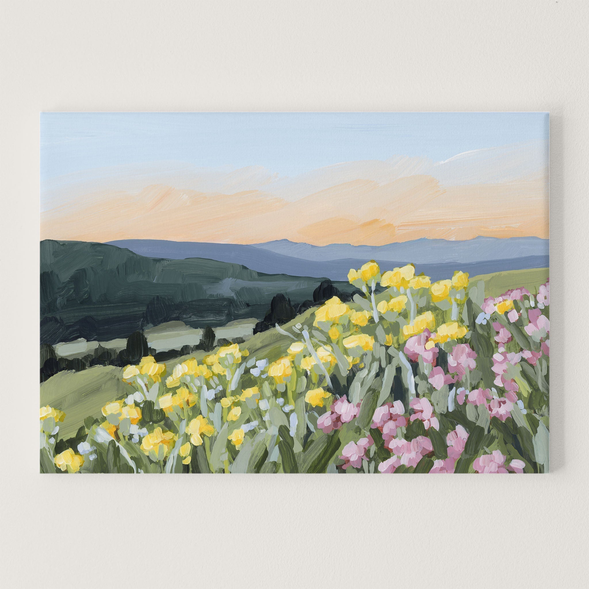 Wasatch Wildflowers Art Print - Vibrant Floral Wall Decor for Home, Office & Gifts | Nature-Inspired Botanical Artwork