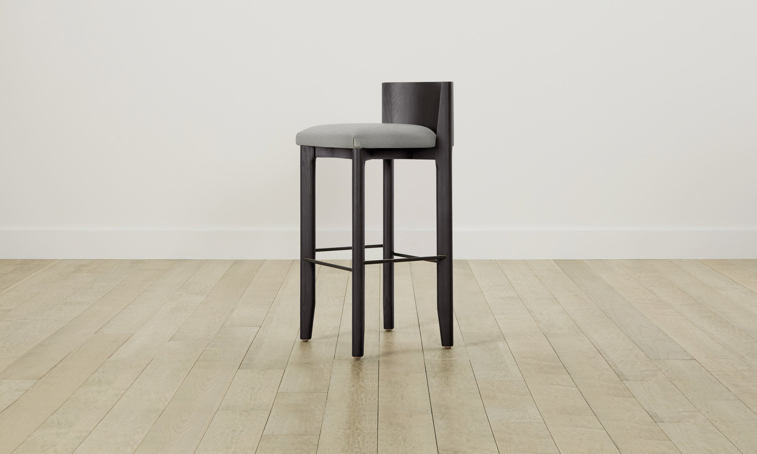 Premium Delancey Bar & Counter Stool - Performance Woven Chenille Fabric, Water-Resistant & Durable - Perfect for Kitchen Islands, Home Bars & Modern Dining Areas